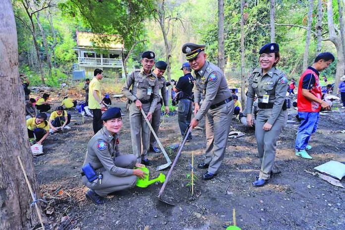 ปลูกสัก-ตะเคียนครั้งที่ 11 ข่าวสดนำทีมจัด ณ วัดบ้านถ้ำ