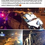 สาวโวยแหลก โดนกู้ภัยซิ่งเบียดตกคลองพังเละ ก่อนโดนขุดยับ ชนิดหนังคนละม้วน!