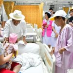 อีกกำลังใจสำคัญ! สิงโต นำโชค เซอร์ไพรส์สาวป่วยมะเร็งถึงรพ.ตำรวจ
