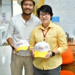อีกกำลังใจสำคัญ! สิงโต นำโชค เซอร์ไพรส์สาวป่วยมะเร็งถึงรพ.ตำรวจ