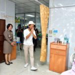 อีกกำลังใจสำคัญ! สิงโต นำโชค เซอร์ไพรส์สาวป่วยมะเร็งถึงรพ.ตำรวจ