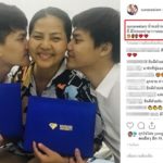 สุนารี ดีใจ ลูกจบมาบริหารน้ำพริกน้ำปลาร้าให้แม่ แจงคนถามลูกแฝดไหมทำไมจบพร้อมกัน
