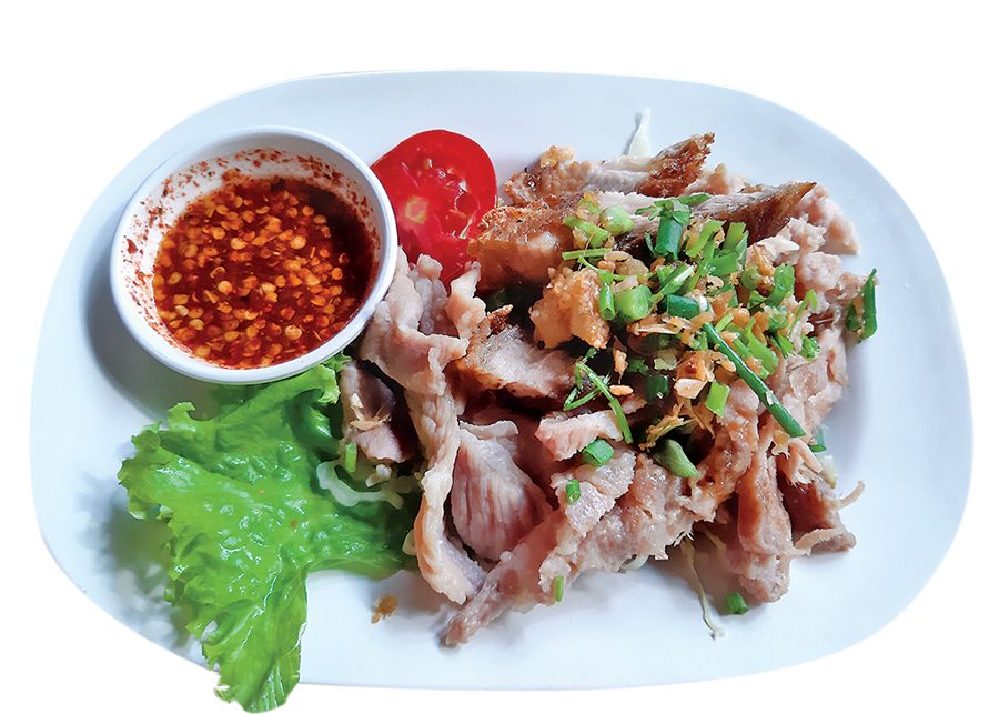 ก๋วยเตี๋ยวอัญชัน สดใสจากธรรมชาติ 
