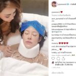 อั้ม รีบกลับจากต่างประเทศมาดูแล ห่วง หนิง เผยเหตุ น็อกล้มตึง จนต้องหามส่งรพ.