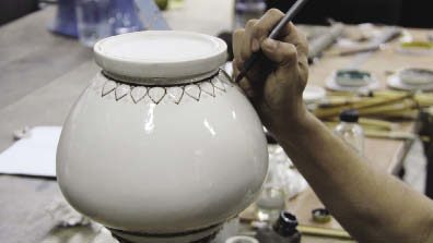 คนโทนํ้าอภิเษก โรงโอ่งเมืองราชบุรี