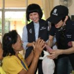 ป่อเต็กตึ๊ง สืบสานประเพณีสงกรานต์สร้างสุข มอบของขวัญผู้สูงอายุสถานสงเคราะห์