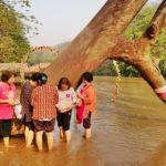 แห่ ขอหวยตะเคียน กลางลำน้ำ ให้โชคถูกกันทุกงวด ฮือฮาเข้าฝันพระขออยู่ที่เดิม