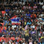 สุดคึกคัก! ภาพชุดจัดเต็ม สีสันขอบสนาม การแข่งขันวอลเลย์บอล ‘เกาหลี-ไทย’
