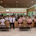 นายกสมาคมแม่บ้านตร. มอบถุงผ้าใส่ยา-เต้านมเทียม ให้รพ.ตำรวจ