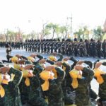 ประชาชนเฝ้าชมการฝึกซ้อม ริ้วขบวนพระบรมราชอิสริยยศ พยุหยาตราสถลมารค
