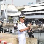 ทร.ฝึกซ้อมฝีพายเรือพระที่นั่งสุพรรณหงส์ ในการพระราชพิธีบรมราชาภิเษก