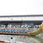 ทร.ฝึกซ้อมฝีพาย เรือพระที่นั่งสุพรรณหงส์ ในการพระราชพิธีบรมราชาภิเษก