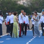 'บิ๊กตู่' ร่วมงานเลี้ยงวันกองทัพอากาศ ผบ.เหล่าทัพ ตบเท้าพร้อมเพรียง ไร้เงา 'ประวิตร'