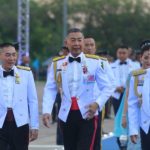 'บิ๊กตู่' ร่วมงานเลี้ยงวันกองทัพอากาศ ผบ.เหล่าทัพ ตบเท้าพร้อมเพรียง ไร้เงา 'ประวิตร'