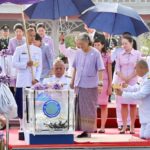 สมเด็จพระเทพฯ ทรงปล่อยพันธุ์ปลา เนื่องในวันคล้ายวันพระราชสมภพ