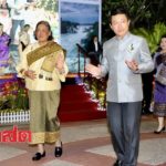 สมเด็จพระเทพฯ ทรงร่วมรำวงลาว ในงานสะหลองปีใหม่ ที่สถานทูตลาว