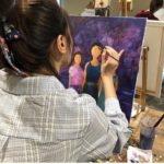 ใบเฟิร์น พิมพ์ชนก จับพู่กันวาดภาพสีน้ำมัน แฟนคลับชื่นชม-ฝีมือไม่ธรรมดา