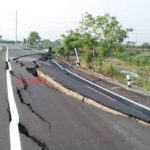เบรกตัวโก่ง! ถนนทรุด 100 เมตร พังยับนึกว่าแผ่นดินไหว เหตุร้อนเกินไป