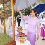 ทูลกระหม่อม เสด็จพร้อมพระธิดา ทรงบำเพ็ญพระกุศล เนื่องในวันคล้ายวันประสูติ