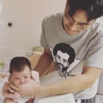 พ่อลูกอ่อน  เนม ปราการ  สุขใจ ช่วยภรรยาเลี้ยงลูก เห่อมาก จนไม่อยากออกจากบ้าน