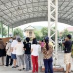 เริ่มแล้ว เลือกตั้งใหม่ เขตบางกะปิ หน่วย32 คนทยอยใช้สิทธิ์บางตา กกต.ตรวจหน่วย