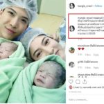 หลงรักน้องแฝดหนัก! คิม ตื่นเต้นรีบไปหา เผยภาพน่ารัก คุณยายโพสต์2จิ๋วแร็พออกมาเลย
