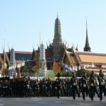 ประชาชนเฝ้าชมการฝึกซ้อม ริ้วขบวนพระบรมราชอิสริยยศ พยุหยาตราสถลมารค