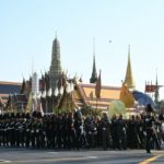 ประชาชนเฝ้าชมการฝึกซ้อม ริ้วขบวนพระบรมราชอิสริยยศ พยุหยาตราสถลมารค
