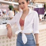 แต้วจัดเต็ม โชว์ออกแบบแฟชั่นชุดกีฬา  เป็นทั้งชุดว่ายน้ำ-ออกกำลังกาย ในชุดเดียว