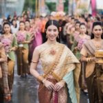 นางสงกรานต์'62   อั้ม- แอน นำขบวนนางเอกพาเหรดแต่งนางสงกรานต์ทุงษะเทวี