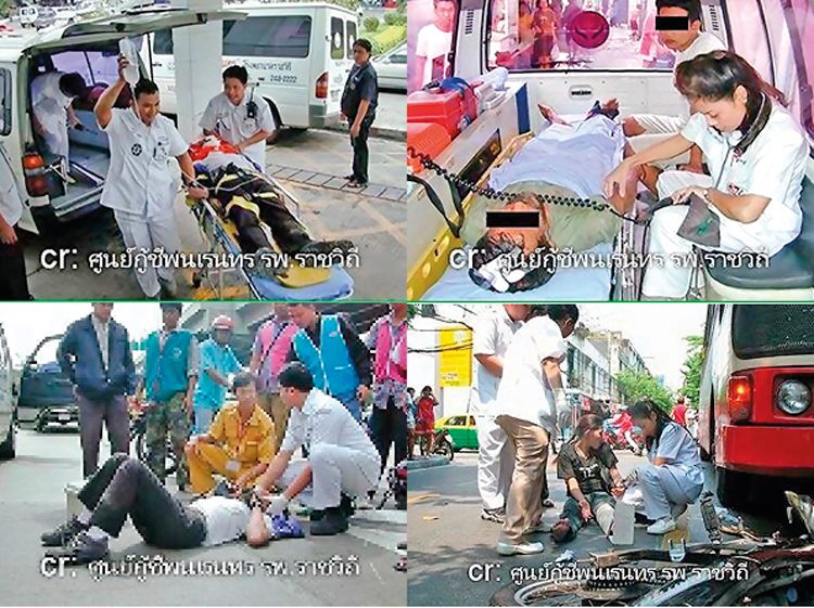 ร.พ.ราชวิถีแนะตั้งสติลดอุบัติเหตุ
