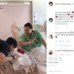 วินาทีแรกพบ! หนุ่ม ศรราม บินกลับไทย โผจูบรับขวัญลูกสาว-เมีย เอ็นดู วีจิ ยิ้มรับปาป๊า(คลิป)