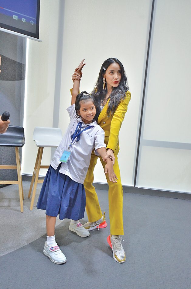 ‘แพท’ถ่ายทอดประสบการณ์ชีวิตสู่น้องๆ