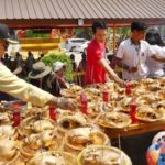 ‘โกอั้น’ ถวายไก่ต้ม 200 ตัว แก้บนปู่ฤๅษี-กุมารเจ้าสัวเฮง หลัง ถูกหวย 150 ใบ