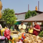 ‘โกอั้น’ ถวายไก่ต้ม 200 ตัว แก้บนปู่ฤๅษี-กุมารเจ้าสัวเฮง หลัง ถูกหวย 150 ใบ