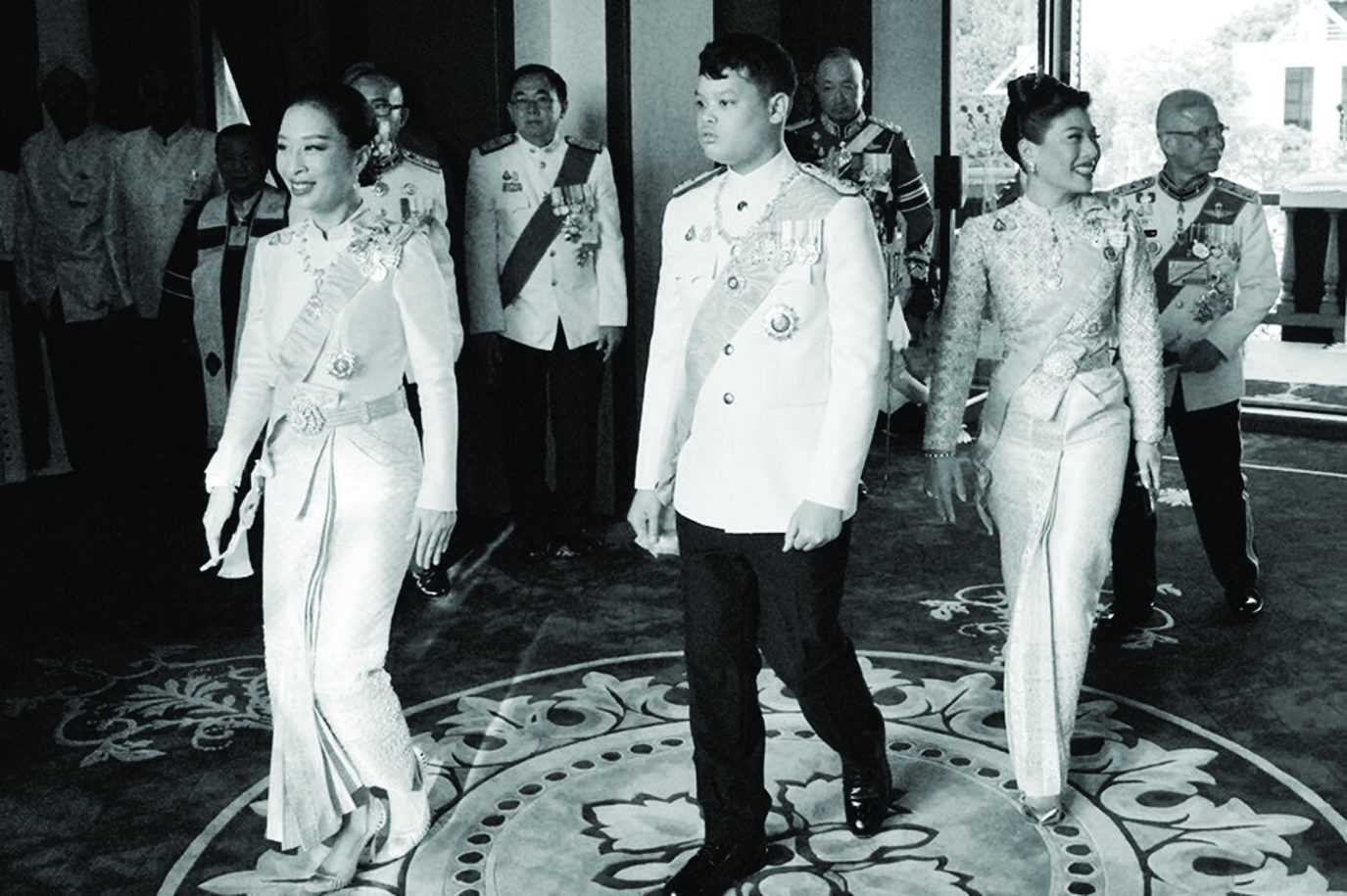 เจ้าฟ้า 3 พระองค์ ในพระราชพิธีบรมราชาภิเษก