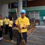 รพ.ตำรวจ นำจิตอาสาบิ๊กคลีนนิ่งเดย์ เนื่องในพระราชพิธีบรมราชาภิเษก
