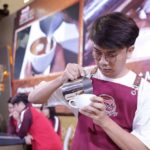 หนุ่มไทยเจ๋ง คว้าแชมป์บาริสต้าสายลาเต้อาร์ต “CP-Meiji Speed Latte Art Championship 2019”