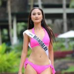 ประมวลภาพ มิสยูนิเวิร์ส เมียนมา 2019 ใส่ทูพีช อวดหุ่นเซี๊ยะ รอบตัดสิน รอประชันเวทีใหญ่
