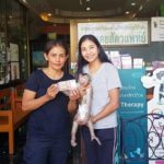 สลดใจ! แม่ลิงตกตึก เอาร่างบังลูกน้อย กอดไว้แน่นไม่รู้ว่าแม่จากไปแล้ว