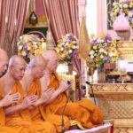 พระบาทสมเด็จพระเจ้าอยู่หัว โปรดเกล้าฯพิธีเจริญพระพุทธมนต์ พระราชทาน พระองค์โสม