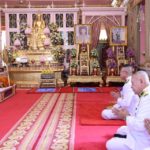 พระบาทสมเด็จพระเจ้าอยู่หัว โปรดเกล้าฯพิธีเจริญพระพุทธมนต์ พระราชทาน พระองค์โสม