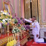 พระบาทสมเด็จพระเจ้าอยู่หัว โปรดเกล้าฯพิธีเจริญพระพุทธมนต์ พระราชทาน พระองค์โสม