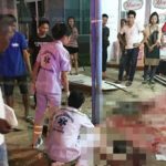 เก๋งยางบึ้มชนสยอง! หนุ่มกฟภ.สาหัสตะโกนเรียกแฟนสาว สลดไม่รู้เป็นศพอยู่ข้างๆ(คลิป)