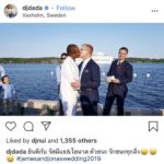 รัศมีแข วิวาห์สุดชื่นมื่น หนุ่มสวีเดน คบ 12 ปี เพื่อนพ้องในวงการ บินลัดฟ้า ร่วมยินดี