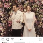 เอ๊ะยังไง! คุณตู่ ปิยวดี ควงแขน มาวิน กล่าวขอบคุณแขกในงาน ตกใจคิดว่าซุ่มแต่ง