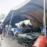 งานกาชาดวุ่น ลม-ฝนถล่มปัตตานี พัดเต็นท์ข้าวของกระจาย