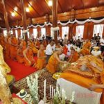 เคลื่อนสรีระสังขาร หลวงปู่เพิ่ม กลับวัด ศิษยานุศิษย์แห่อาลัยเกจิดังกรุงเก่า