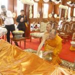 เคลื่อนสรีระสังขาร หลวงปู่เพิ่ม กลับวัด ศิษยานุศิษย์แห่อาลัยเกจิดังกรุงเก่า