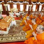 เคลื่อนสรีระสังขาร หลวงปู่เพิ่ม กลับวัด ศิษยานุศิษย์แห่อาลัยเกจิดังกรุงเก่า